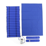 Противопролежневый матрас Med-Mos DL02-I (синий) с чехлом наматрасником (высота 11 см)