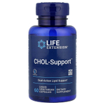 Life Extension, CHOL-Support™, 60 вегетарианских капсул с жидкостью