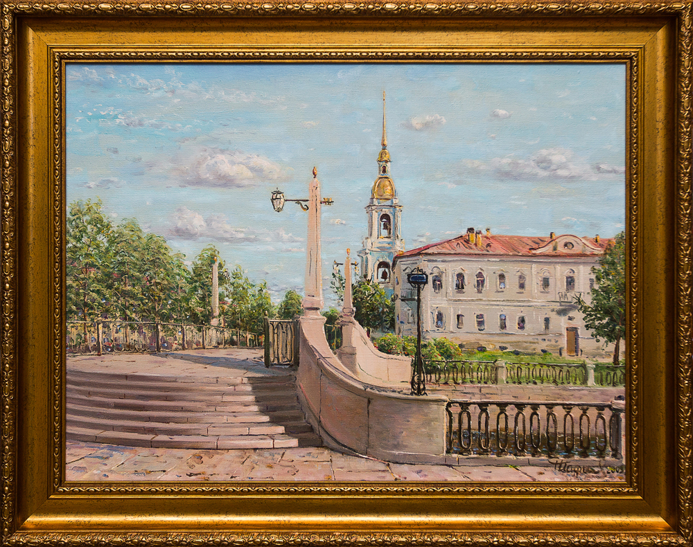 Картина маслом "Санкт-Петербург" Шафиев