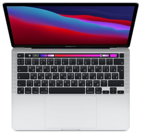 Ноутбук Apple MacBook Pro 13 Late 2020 Z11D0003C Silver (Apple M1/13"/2560x1600/16GB/256GB SSD/DVD нет/Apple graphics 8-core/Wi-Fi/Bluetooth/macOS) Серебристый