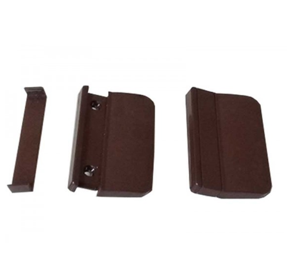 Ручка балконная (Коричневая) притвор ПВХ