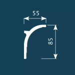 Карниз потолочный КX045