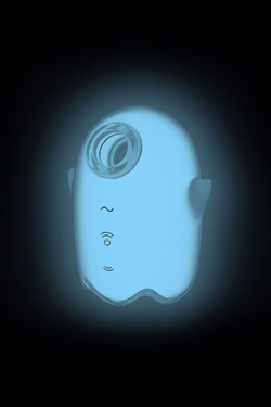 Стимулятор клитора – вакуум+вибрация Satisfyer Glowing Ghost (светится в темноте)