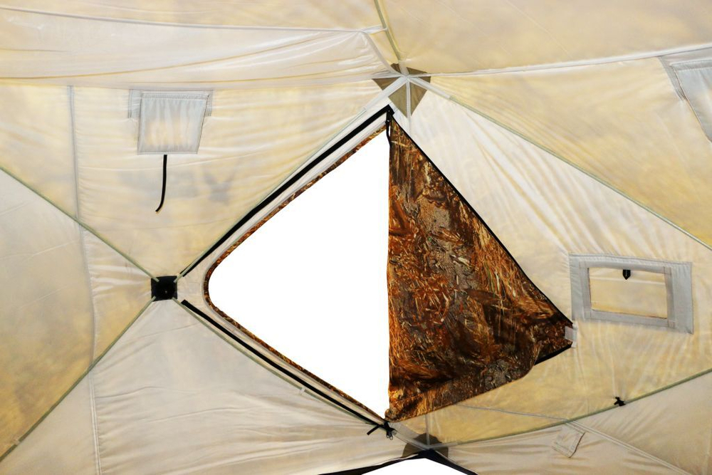 Зимняя палатка Polar Bird 4T long Камуфляж камыш