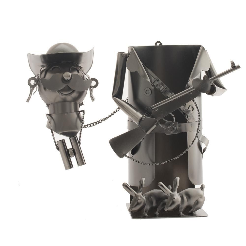 GAEM Подставка для бутылки "Охотник", L14 W12 H20,5 см