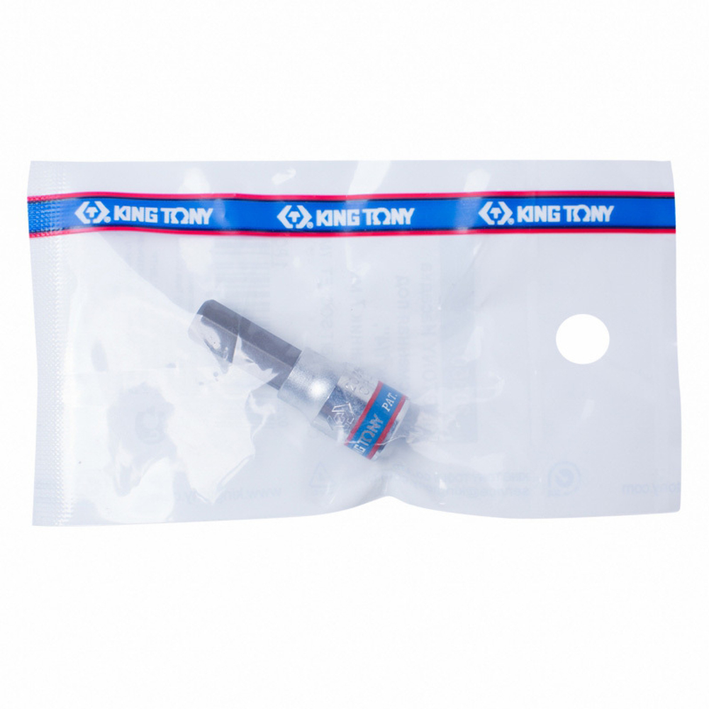 KING TONY (203507) Насадка (бита) торцевая 1/4", L = 37 мм, HEX, 7 мм