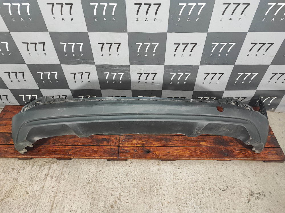 Юбка заднего бампера Hyundai Tucson 3 (TL) 18-21 Б/У Оригинал 86612D7500