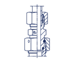 Соединение PNF DS14 М36х2 B3 (в сборе)