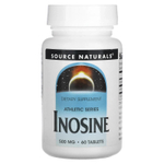 Source Naturals, Athletic Series, инозин, 500 мг, 60 таблеток