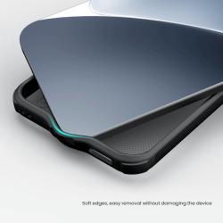 Чехол серый тонированный c MagSafe для Xiaomi 17, серия Super Frosted Shield Pro Magnetic (Clear version) от Nillkin