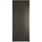 Межкомнатная дверь эмаль Profil Doors 4PA перламутр бронза глухая профиль чёрный матовый