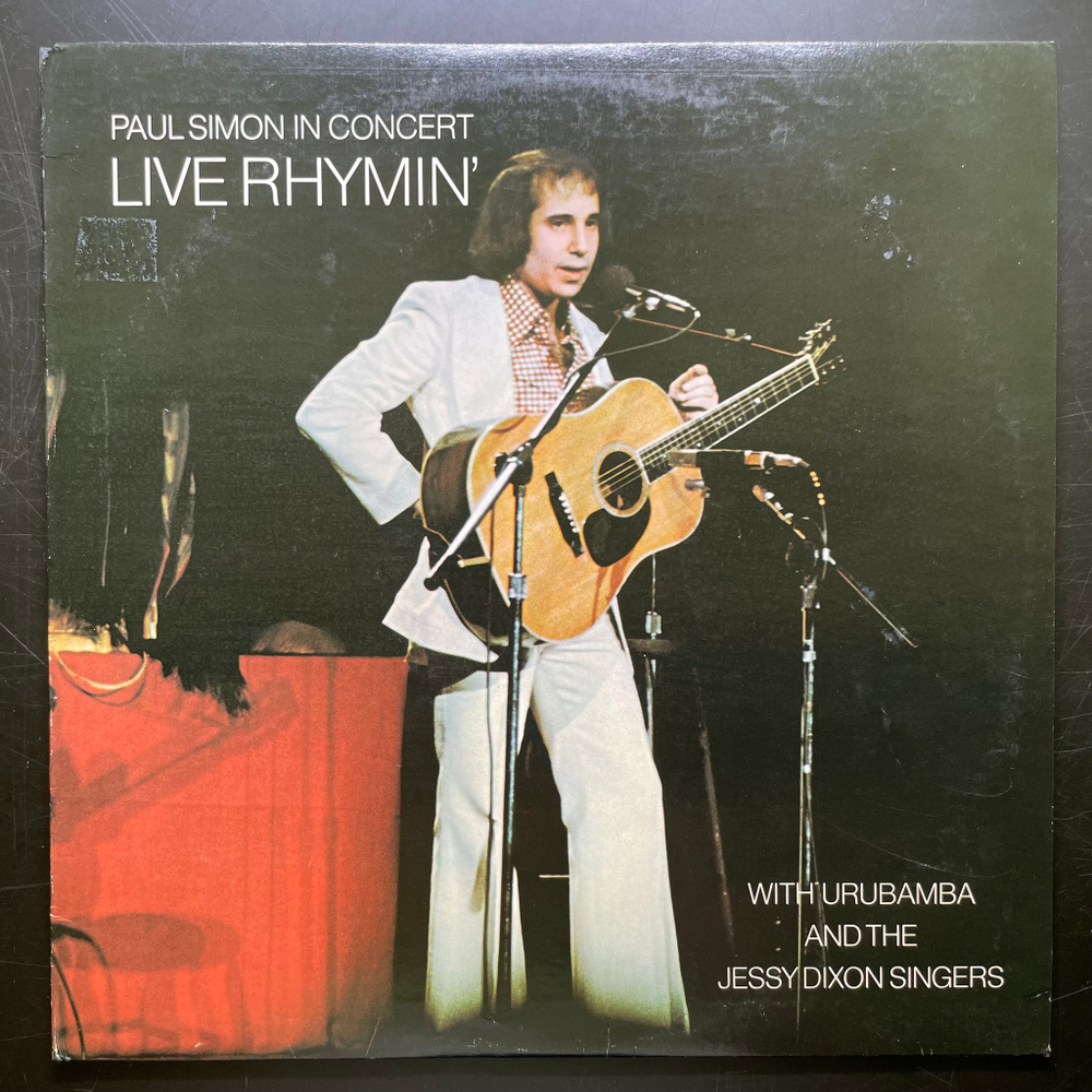 Paul Simon With Urubamba And The Jessy Dixon Singers ‎– Paul Simon In Concert Live Rhymin (США 1974г.)