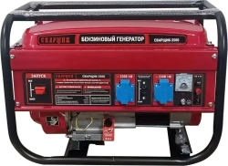 Генератор бензиновый Электрический Сварщик 3500 ( 4-х тактный двигатель, 220 В / 12 В, 1 РУЧНОЙ СТАРТЕР ) электрогенератор 3,5квт рамочный
