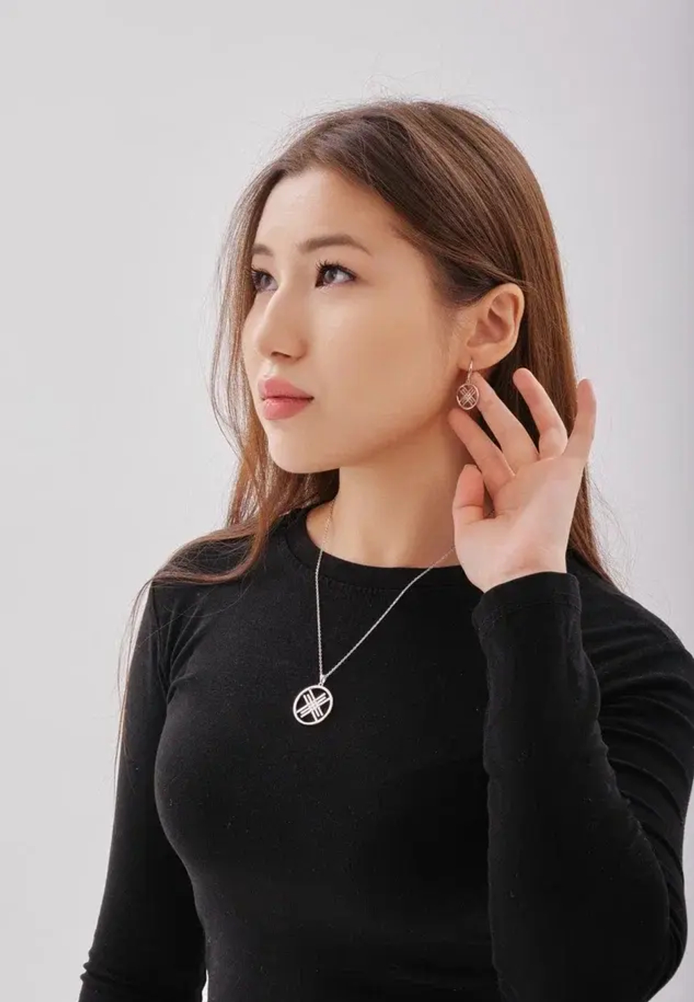 Серьги SHANYRAQ SILVER