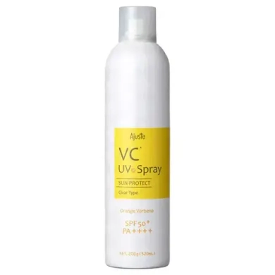 Ajuste  Спрей Защита от солнца с витамином С Аджаст- VC UV Spray Sun Protect Clear Type SPF 50/PA++++, 200 г