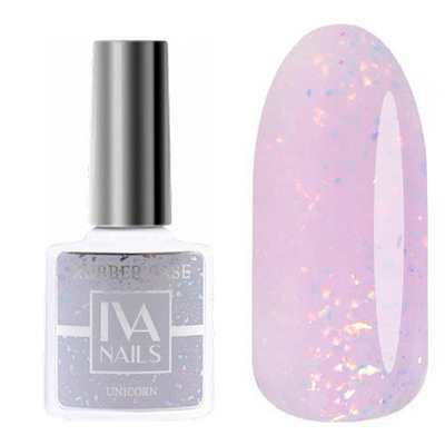 IVA nails Rubber base UNICORN №2 8 ml
