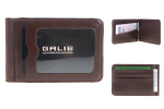 Зажим для денег коричневый GALIB M100-03B