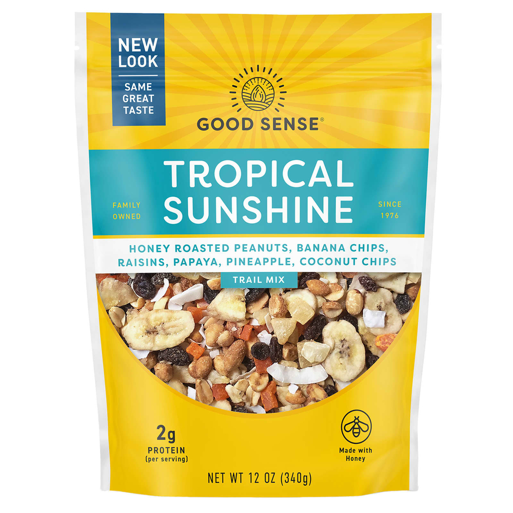 Good Sense, Tropical Sunshine, смесь орехов и сухофруктов, 340 г (12 унций)