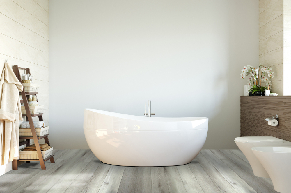 SPC ламинат Planker Rockwood Дуб Хрустальный 1007