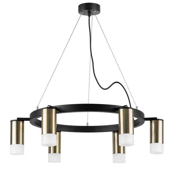 Комплект с подвесной люстрой Lightstar Rullo (571016+214431-6+202431-6) LR0163161