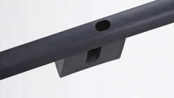 Рейлинги Can Otomotiv на крышу MAZDA CX-9 2006-2016 (Crown, Алюминий, В штатные места, черный) арт.MAC9.73.0127