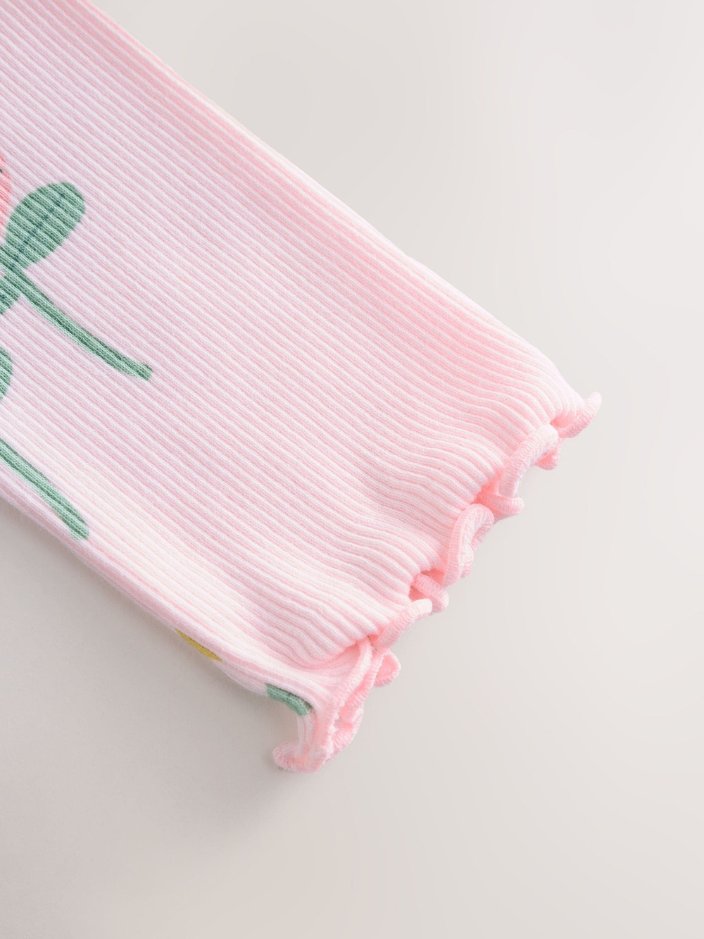 Лонгслив для девочки Next AG8-673, 5 шт., Розовый, Белый, Голубой