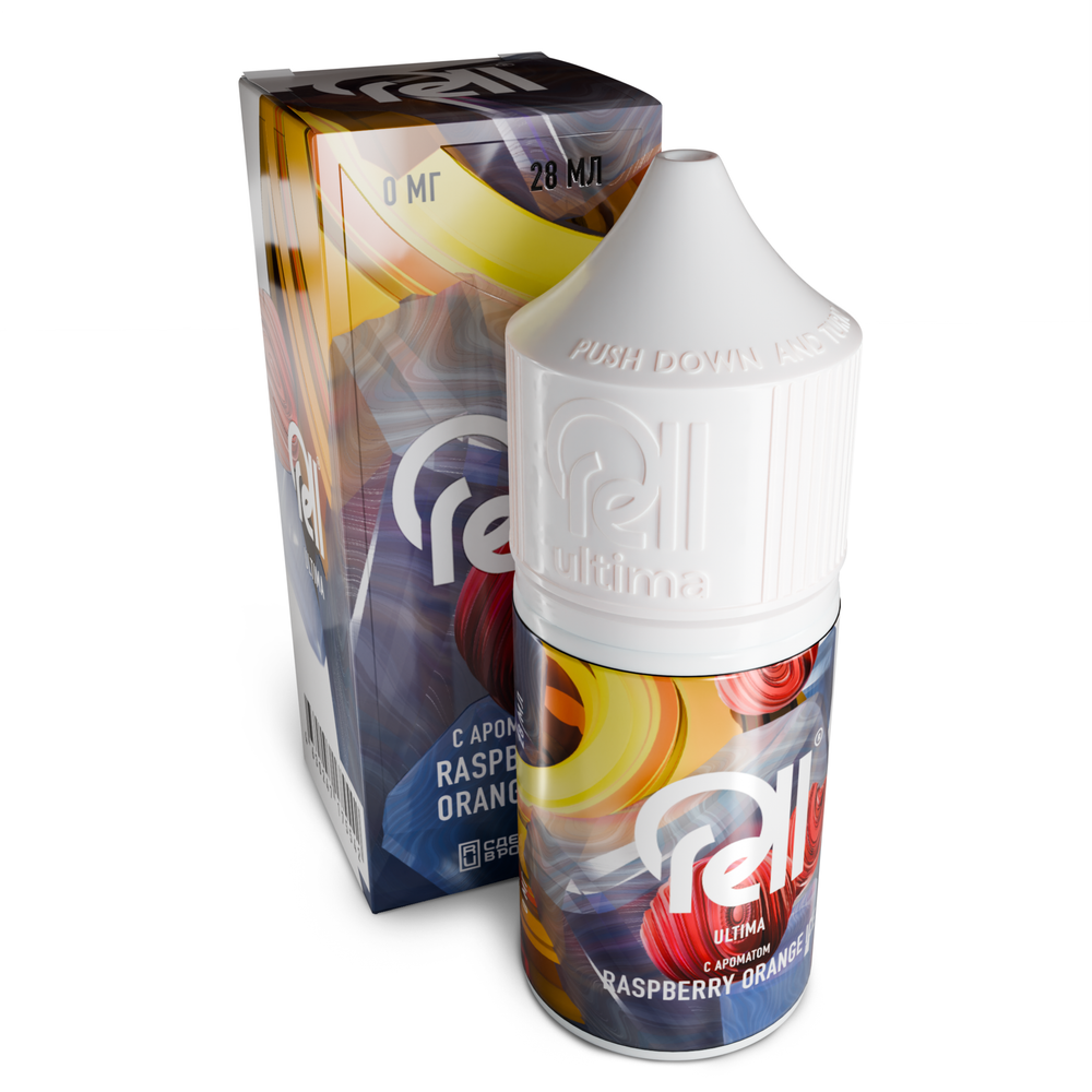 Rell Ultima 28 мл - Raspberry Orange ice (0 мг) Rell Ultima 28 мл - Raspberry Orange ice (0 мг)
