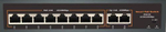 POE-82E-1 коммутатор PoE 8+2 портов, металлический корпус