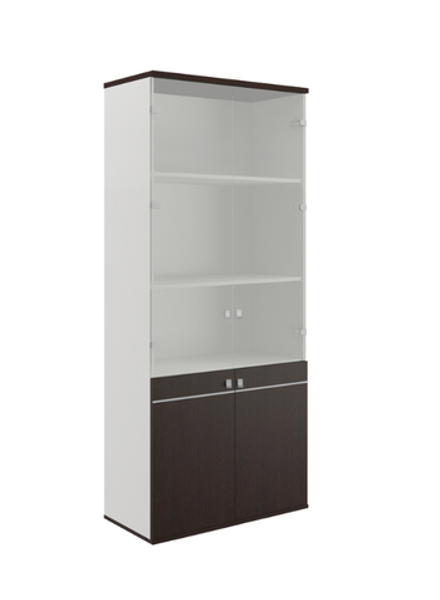 Шкаф для бумаг со стеклом ZOOM