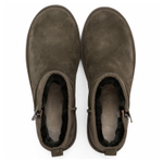 Ugg Mens Classic Ultra Mini Zip Boot Khaki