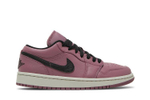 Кроссовки Jordan Air Jordan 1 Low "Magenta" (Женская размерная сетка)