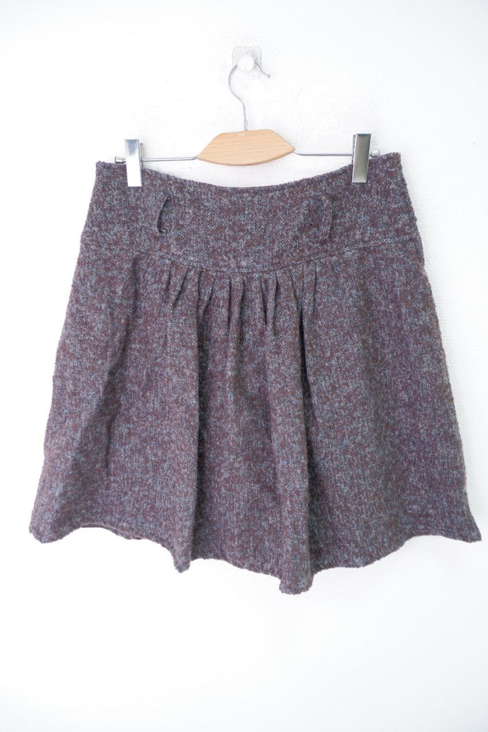 Юбка серая красивая 50 размер