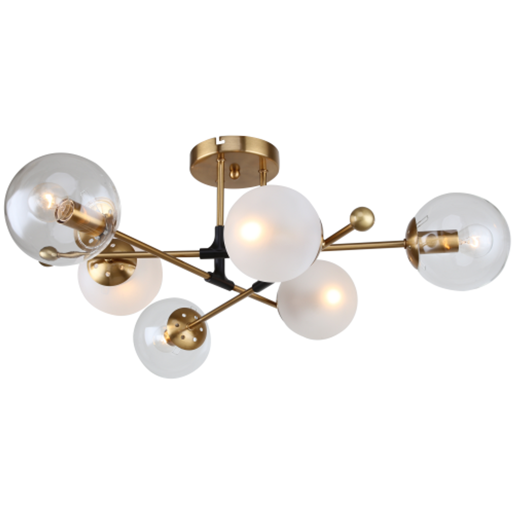 Люстра Rivoli   3145-306 6 х Е14 40 Вт модерн