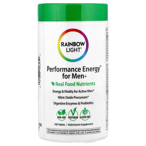 Rainbow Light, Performance Energy™, для мужчин, 180 таблеток