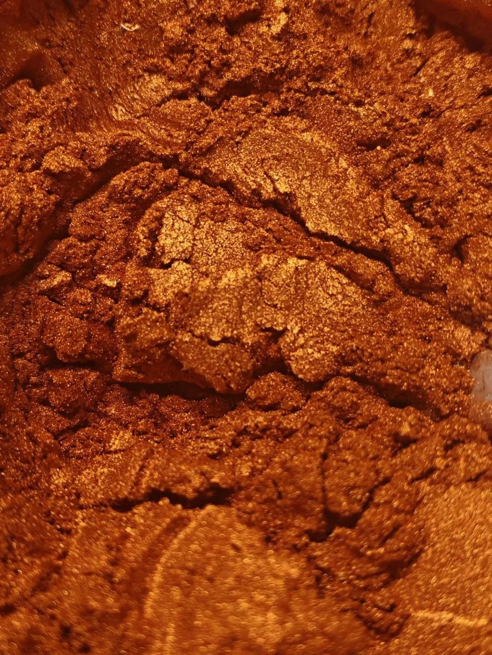 Премиум 9963 Оранжевое золото металлик - сухой перламутровый краситель