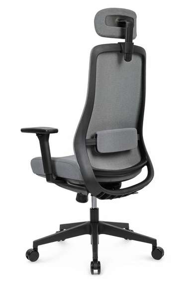 Кресло Miro 6249A Черный пластик/Серый