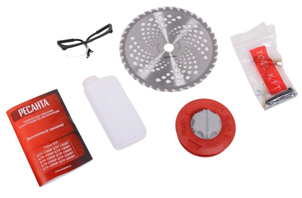 Мотокоса Ресанта БТР-1500П Катушка с леской + Диск 3Т 70/2/37