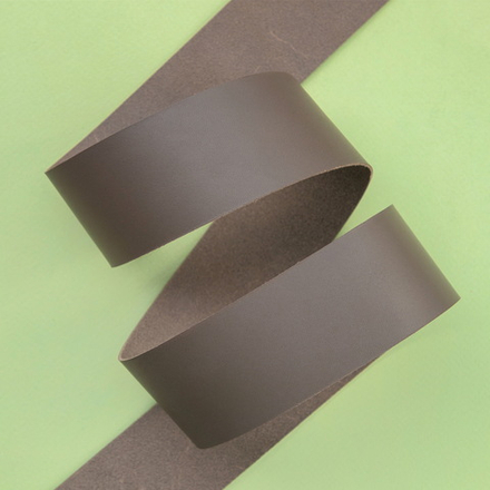 Ременная заготовка ПОДИУМ Vacchetta Grey (1,0+ мм), цв. Серый