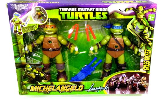 Набор Черепашки ниндзя Микелянджело и Леонардо