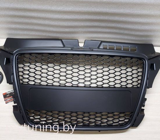 Решетка радиатора MATT BLACK RS-STYLE для Audi A3 8P