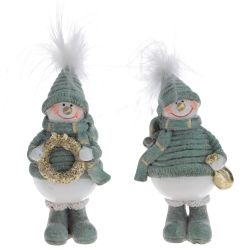 GAEM Фигурка декоративная "Снеговик", L6 W5 H10 см, 2в.