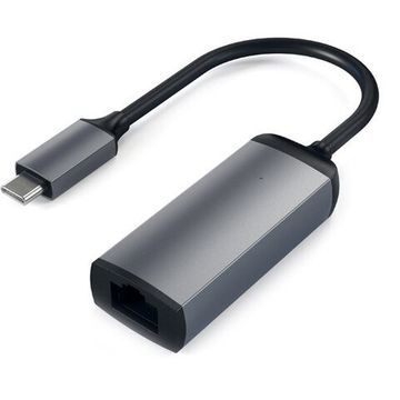 Адаптер Satechi USB Type-C to Ethernet Adapter серый космос