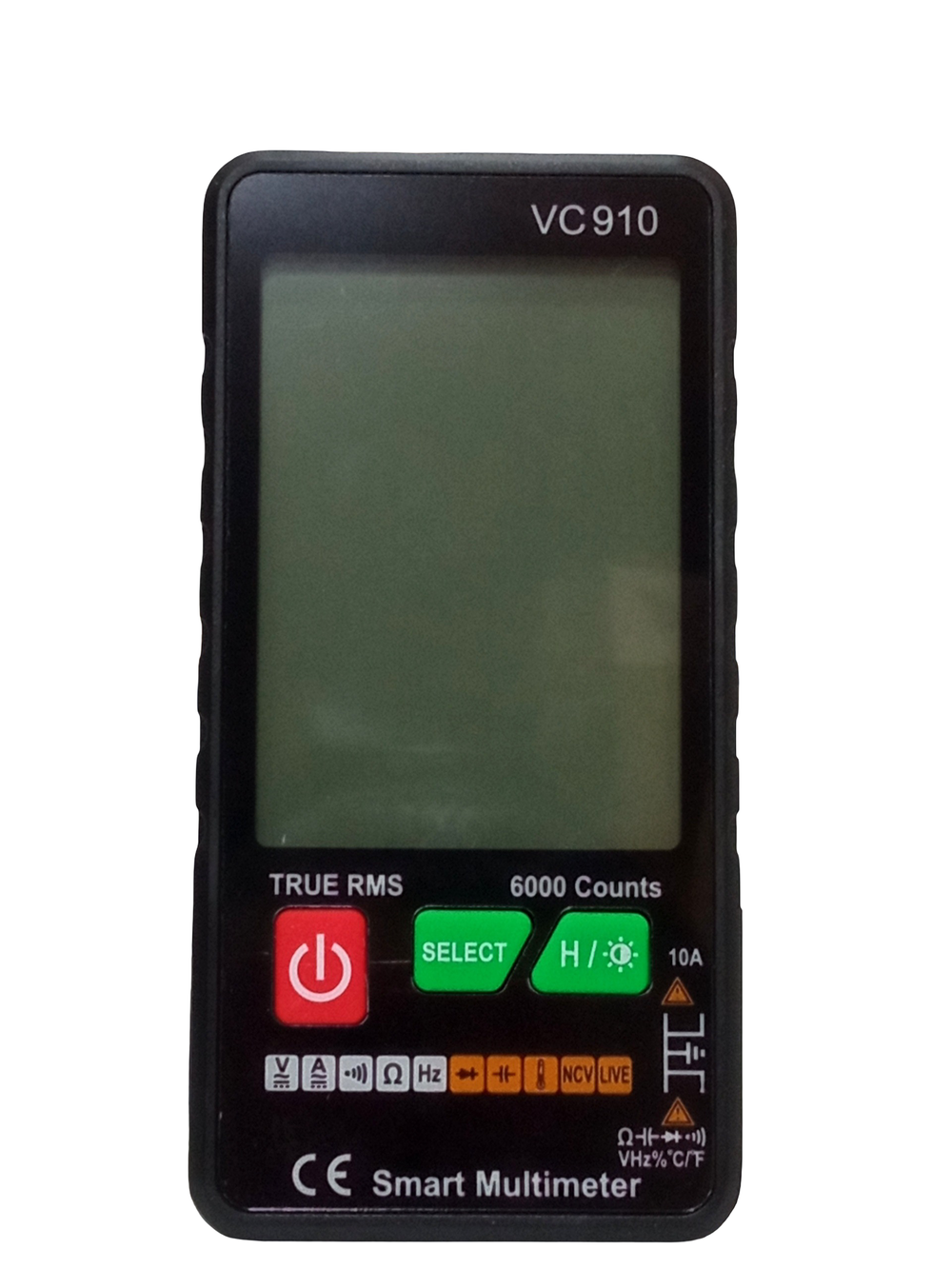 Мультиметр цифровой профессиональный ЖК дисплей VC910