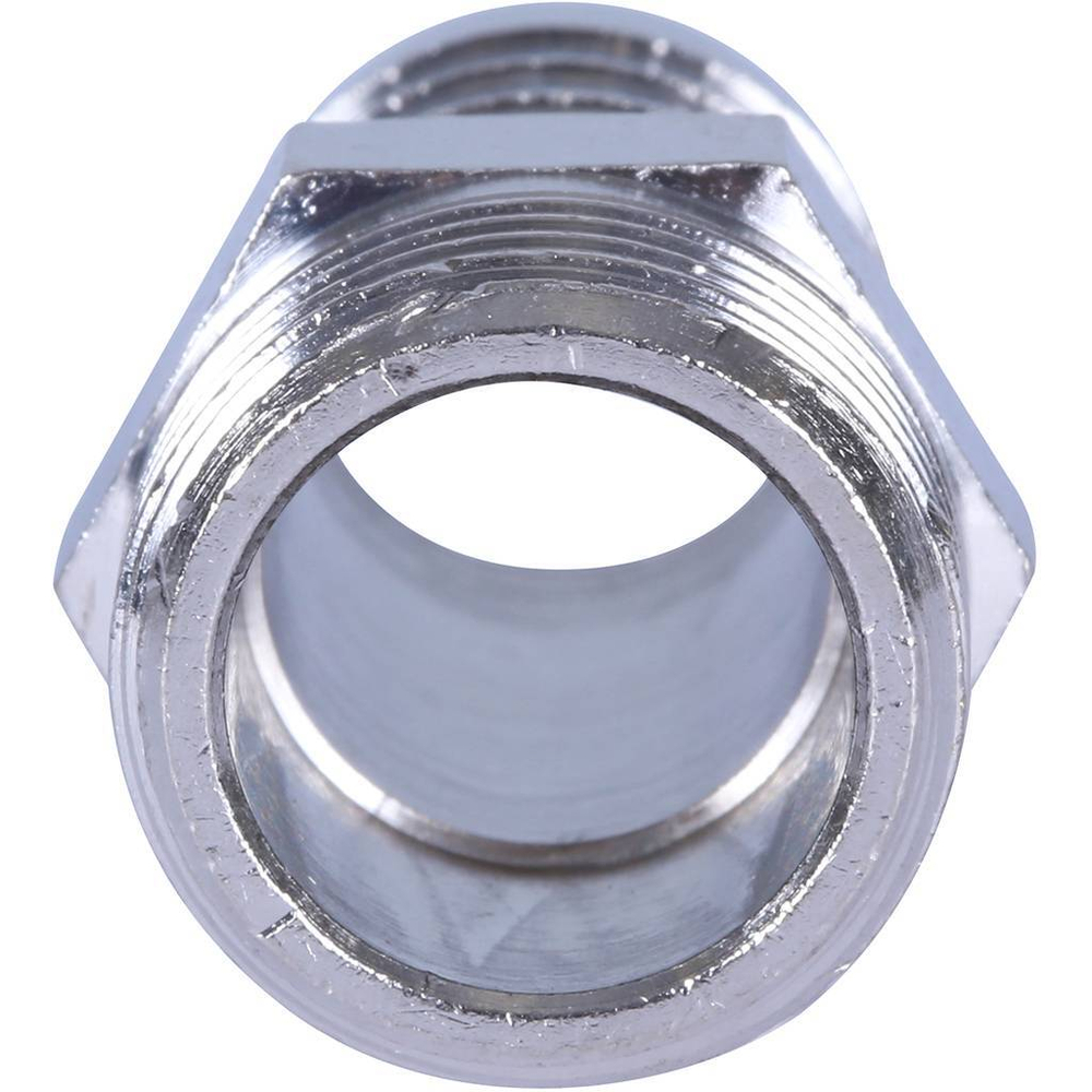 Штуцер STOUT никелированные 1/2"x18 мм НР