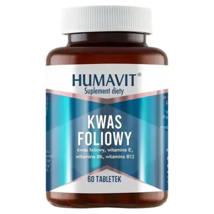 Хумавит Фолиевая кислота B6, B12, E - 60 таблеток