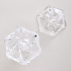 БЛЮДО С КРЫШКОЙ НА НОЖКЕ "BOHEMA" ДИАМЕТР=11,5 СМ ВЫСОТА=16,5 СМ