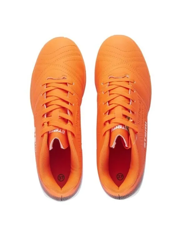 Бутсы футбольные Atemi SD550 INDOOR, синтетическая кожа, цвет оранжевый, размер 44