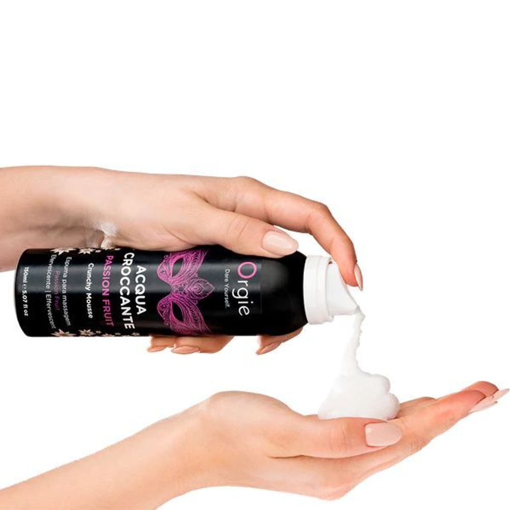Массажная пенка ORGIE Acqua Croccante, маракуйя, 150 мл