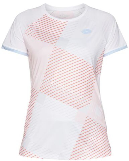 Женская теннисная футболка Lotto Tech IV D1 - perfume rose