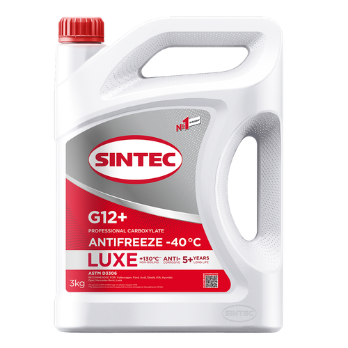 Антифриз SINTEC LUXE G12+ 3кг.